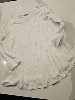 SEE BY CHLOE White Linen Top